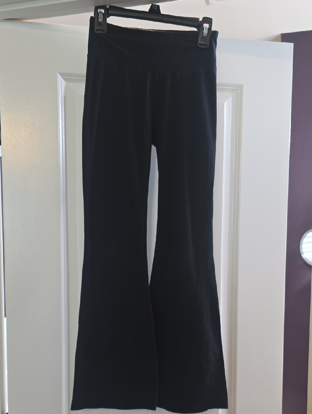 abercrombie kids Black Flared Leggings